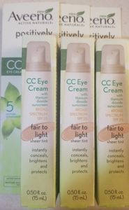 Aveeno Positively Radiant CC cream for eyes